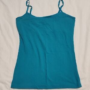 SO Perfect Cami Teal Spaghetti Strap Women's Tank Top